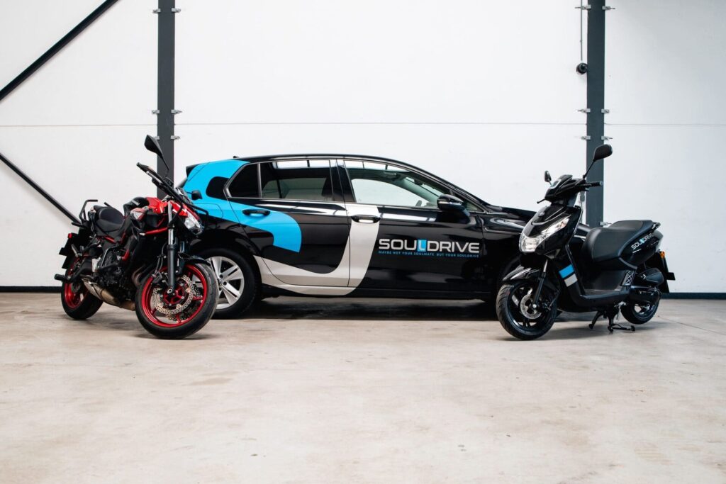 auto moter en scooter souldrive