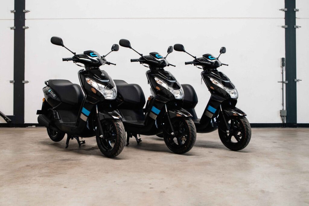 scooters van rijschool Souldrive