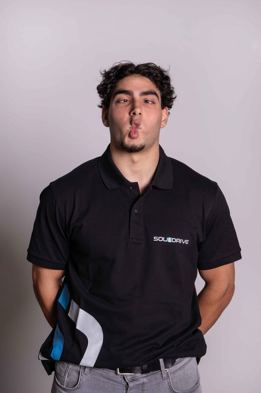 Gekke foto instructeur Samed